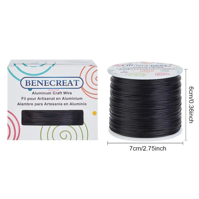 150m 18 Gauge Matte Jewelry Craft Wire 492 Feet Tarnish Resistant Aluminum Wire for Beading Sculpting Model Skeleton Making