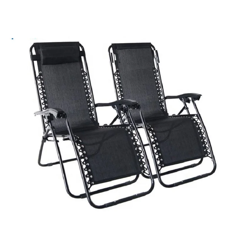 View larger image Add to Compare  Share Outdoor Funiture Foldable Metal Sun Patio Garden Lounger Zero Gravity Recliner Chair