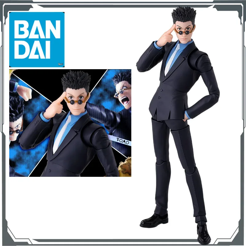 

Оригинальные фигурки Bandai S.H.Figuarts Leorio 170 мм, аниме-фигурки, игрушки для мальчиков, рождественский подарок, коллекционные модели, украшения