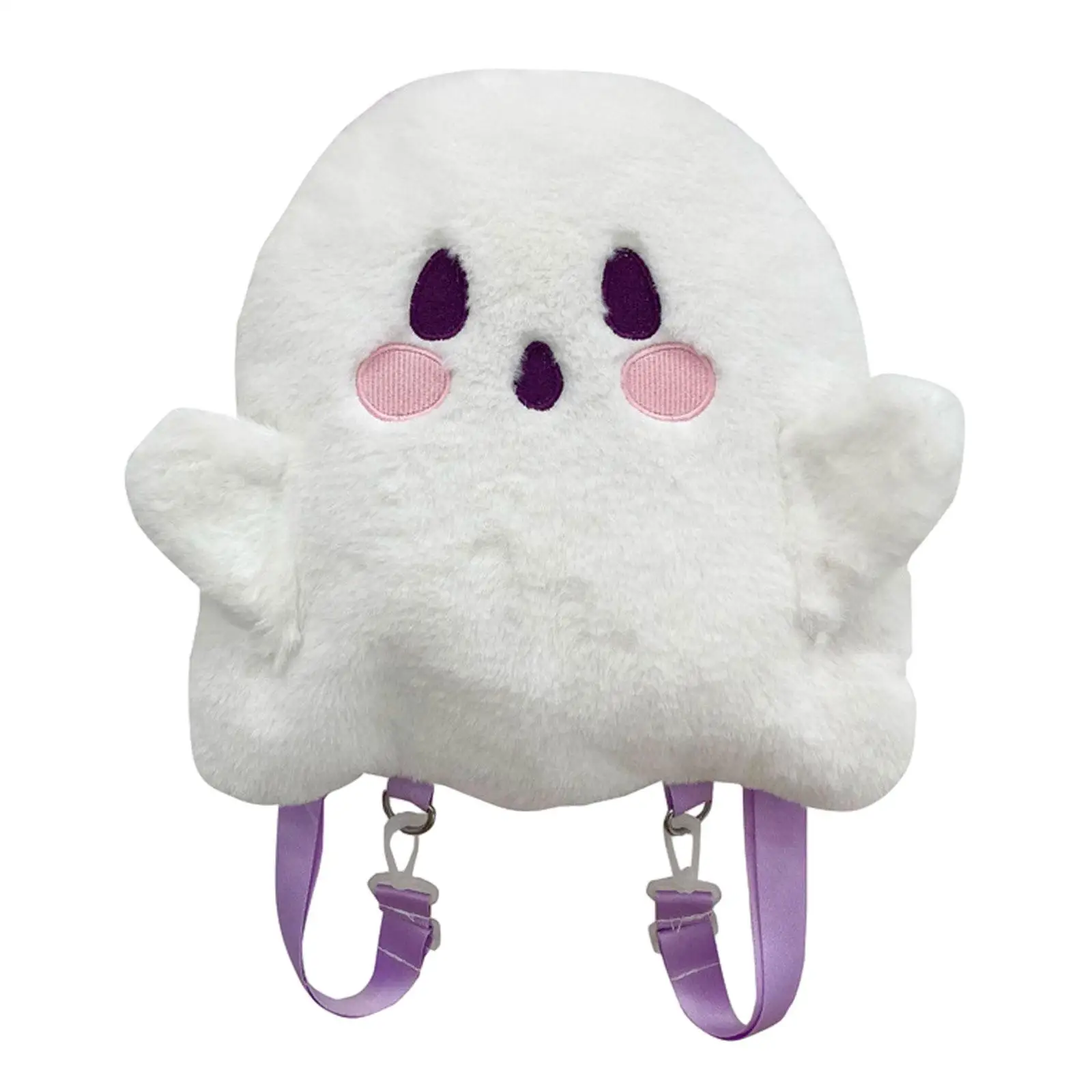 Halloween Cute Ghost Face Backpack Toy Bags Halloween Gift Toy Bags Lightweight Cute Cartoon Backpack for Birthday Men Women