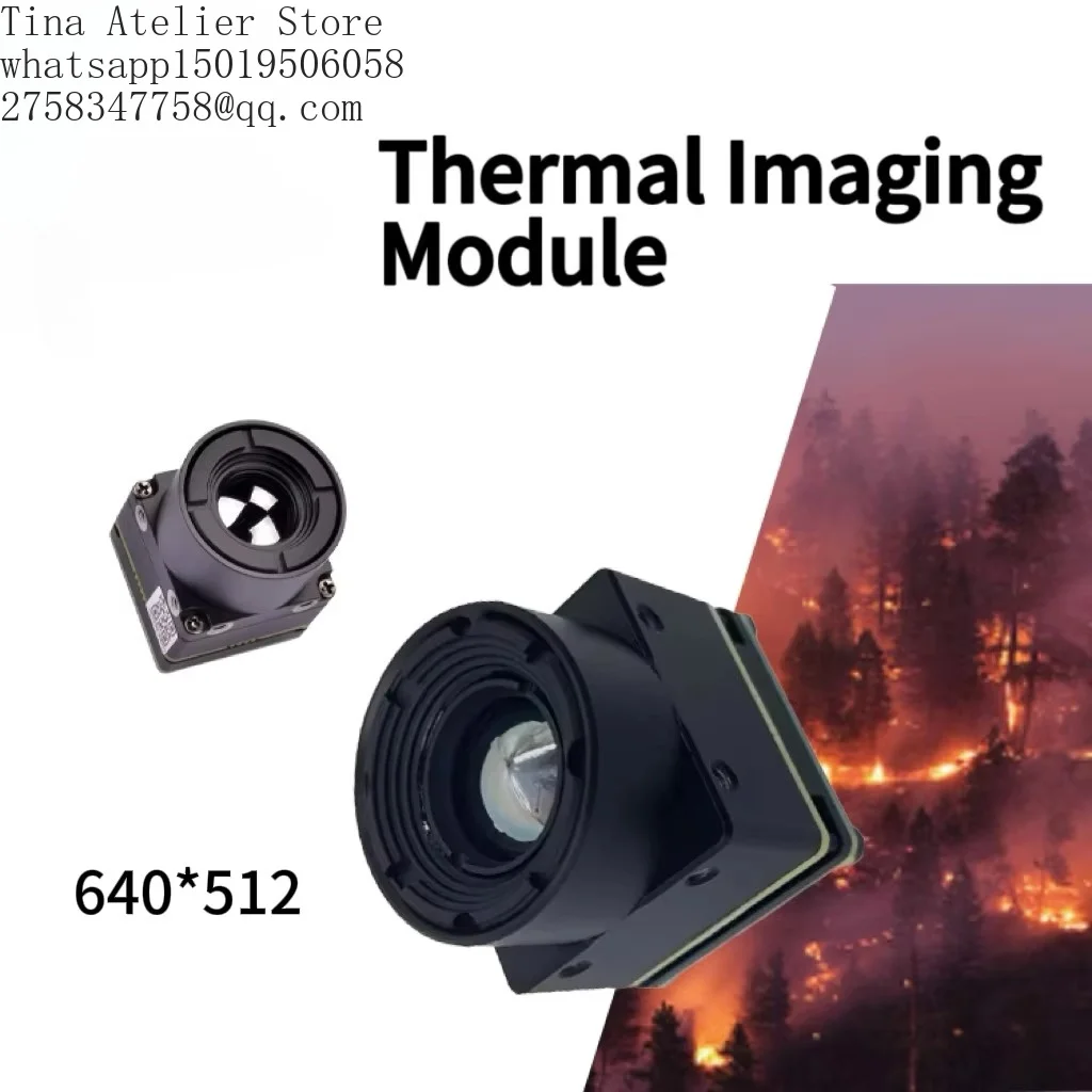 Iray Infiraiy Night Vision Thermal Ca=mera Module 640*512 USB Uncooled  9.1mm Lens Mini Thermal Imaging Ca=mera Module