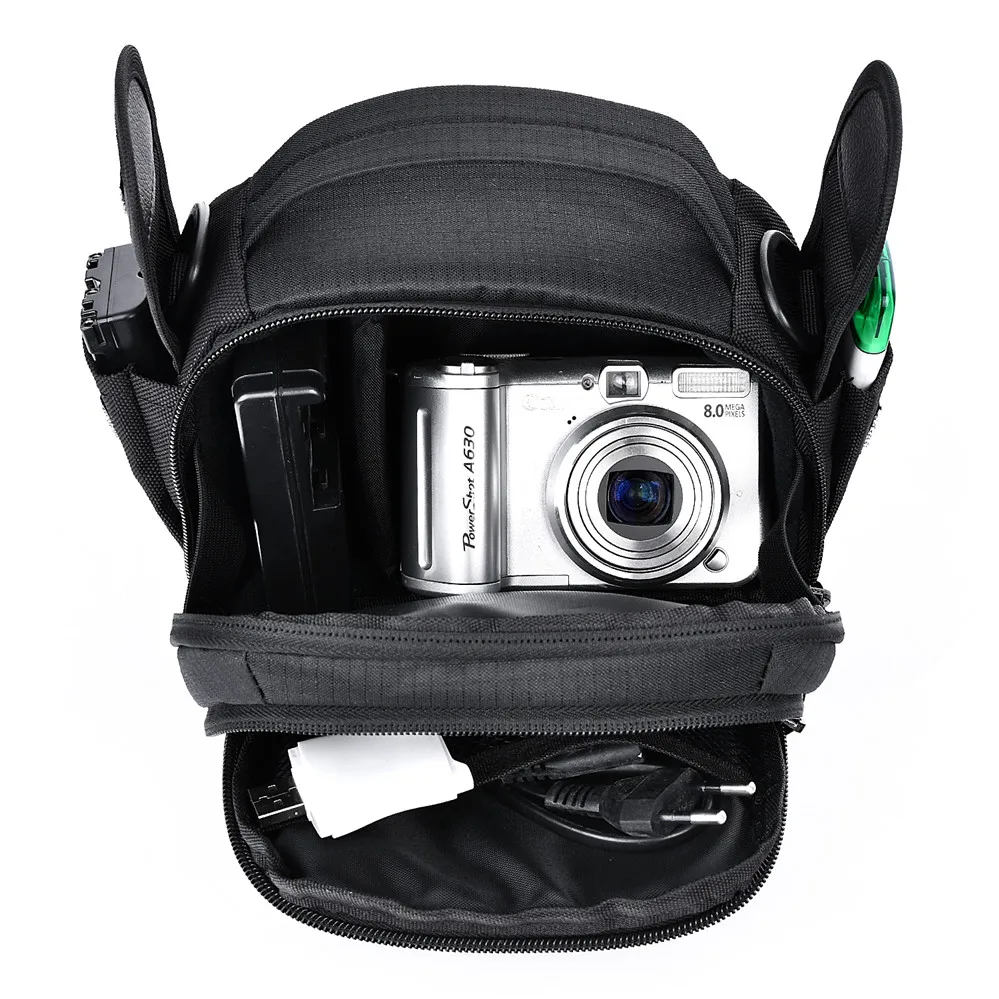 حافظة كاميرا فيديو FOSOTO متوافقة مع حقيبة كاميرا Canon VIXIA HF R800 R700، Sony HDR-CX405 CX675 CX670 SR12 FDRAX53