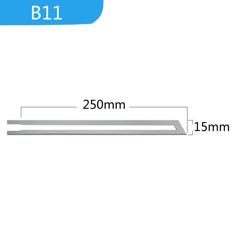 5/10/15/20/25cm Electric Heat Knife Blade Nickel-Chromium Alloy Blades For Foam Knife Hot Cutting Machine Accessory Spare Blade