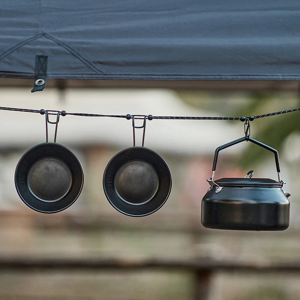 Thickened Reflective Outdoor Clothesline – Portable All-in-One Storage Hanging Rope Perfect for Travel and Camping Trips