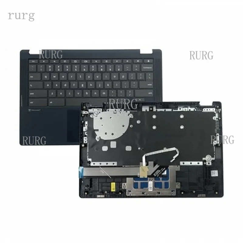 R+ 5CB1D04877, a palm rest and upper case protective cover for Lenovo Flex 5 Chromebook-13ITL6 portable computer