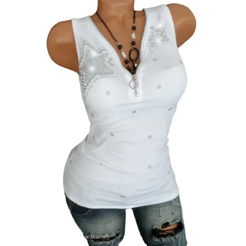 Moda Harajuku seksowny podkoszulek ubrania damskie Casual T Shirt odzież damska Camis letnia koszulka damska Tees Streetwear Vintage — zdjęcie 5
