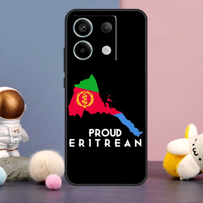  Eritrean Flag Case For Xiaomi Redmi Note 13 11 9 10 12 Pro Plus 12S 11S 10S 9S Redmi 12 10C 12C 13C Cover