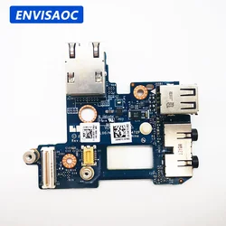 (에서 선박 us) Dell Latitude E6410 노트북 LAN RJ45 이더넷 오디오 USB 이어폰 블루투스 잭 보드 NCL00/NCL10 LS-5472P 0N3R3T