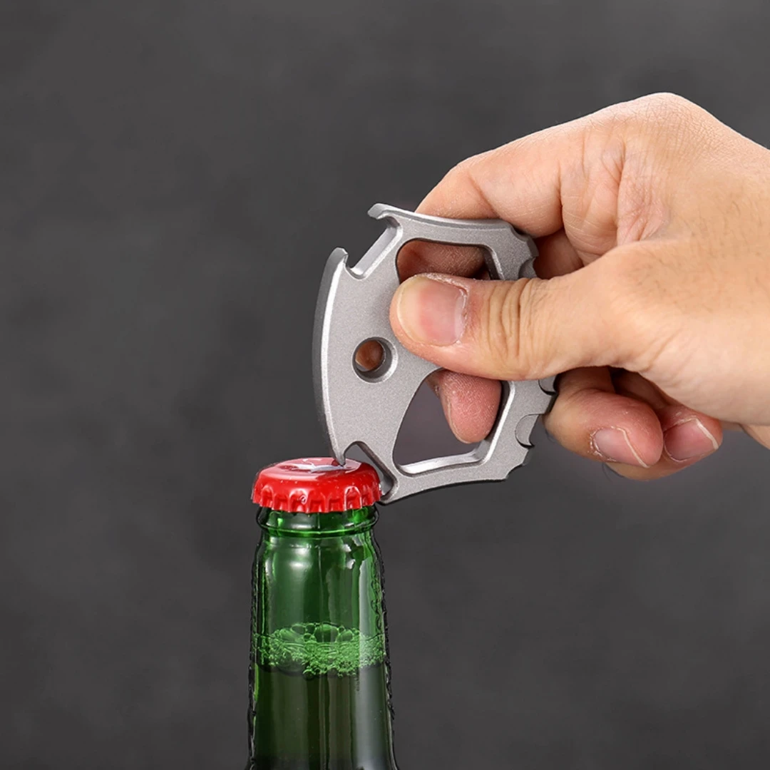 Alloy Edc Outdoor Portable Gadget Car Window Breaker Hammer, Bottle Opener Can Opener Edc Trendy Portable Stress-Relief Toy