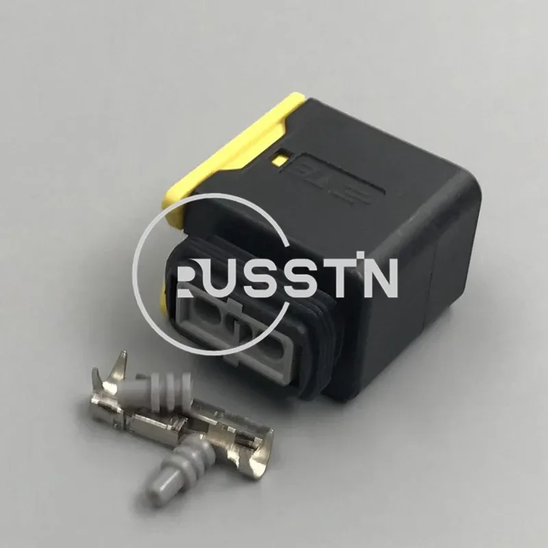 1 Set 2 Pin 1.5 Series New Energy Waterproof Connector Automotive Urea Pump Sensor Wiring Socket AC Assembly 2-1418448-2
