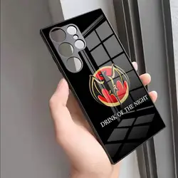Bacardi Rum Vampire Bat Phone Case for S24 Ultra Samsung S23 Fe S22 S20 S21 Plus Galaxy A54 A34 A24 A53 Note 20 Glass Cover