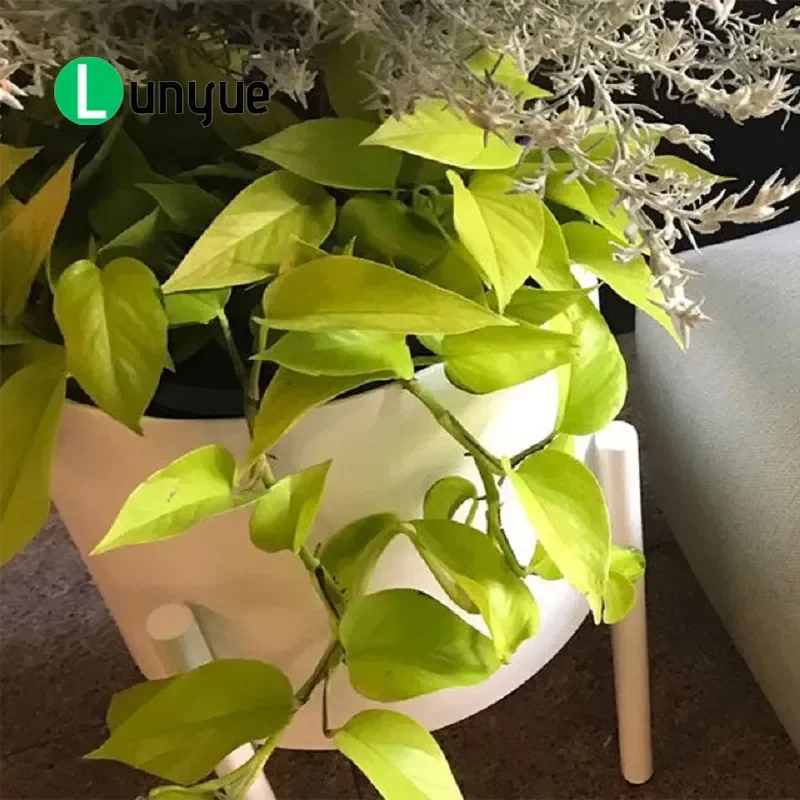 Nordic Wrought Iron Flower Stand Indoor Outdoor Floor to Ceiling Balcony Plant Rack Hanging Orchid Green Dill Pot Frame