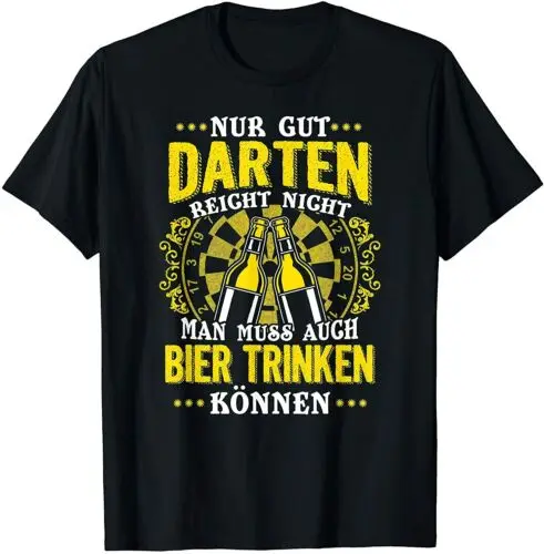 Neu Lustiges Nur Gut Darten Reicht Nicht Für Dartspieler Männer Geschenk T-Shirt