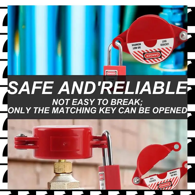 

Устройство блокировки ворот клапана A44U и комплект предохранительных навесных замков, для ручки наружного садового крана от 1 до 2-1/2, блокировка ручек клапана бака