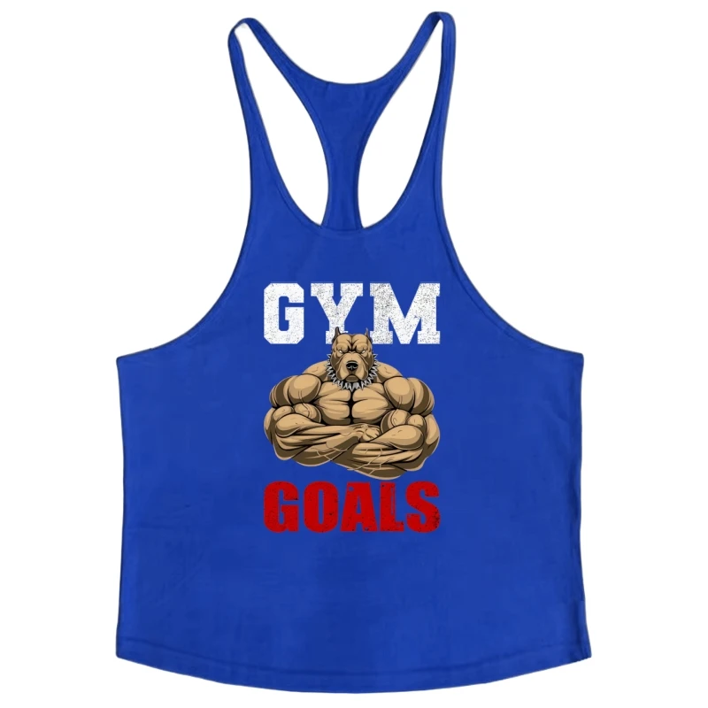 Men's 2025 Ultimate Y-Back Vest, Light Cotton Fabric, Perfect for Gym Workouts, Bodybuilding & Training