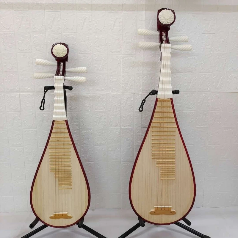 Redwood Pipa enseñanza adultos niños principiante aprendizaje de laúd instrumentos de cuerda étnicos chinos Pipa tradicional portátil