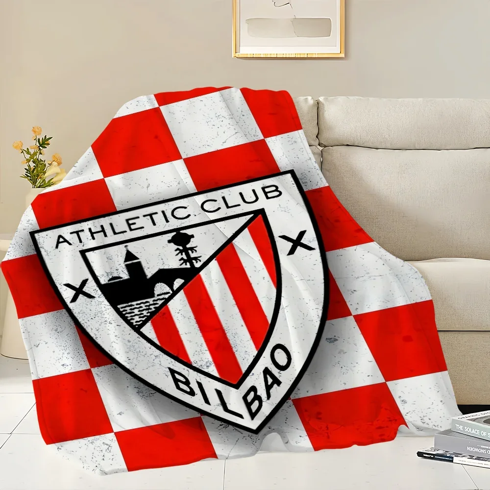 

Soft Plush Throw Blanket Warm Cozy Athletic Design Perfect for Sofa Living Room Office or Bedroom