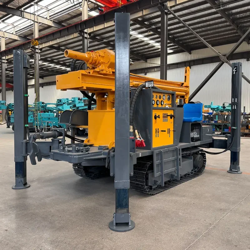 

YG Customized Hot Selling 200 Meter Water Well Drilling Rig Machine 220V With Pump And Engine Core Components For Water Well Dri