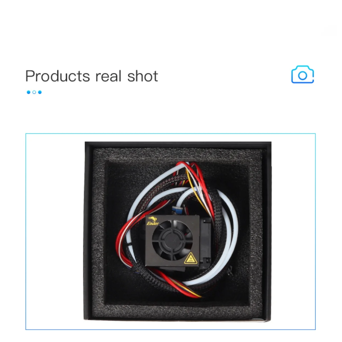 Creality Ender 5 Plus Full Hotend Kit,Fully Assembled Extruder MK8 Hot End Kit with Aluminum Heating Block with Teflon Tube 6