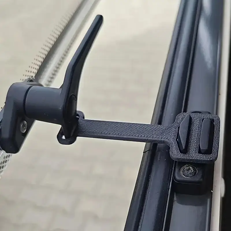 Durable Nylon Car Window Vent Fixing Strap Secure Anti Slip For Camping Road Trips Keep Car Ventilated When Parked