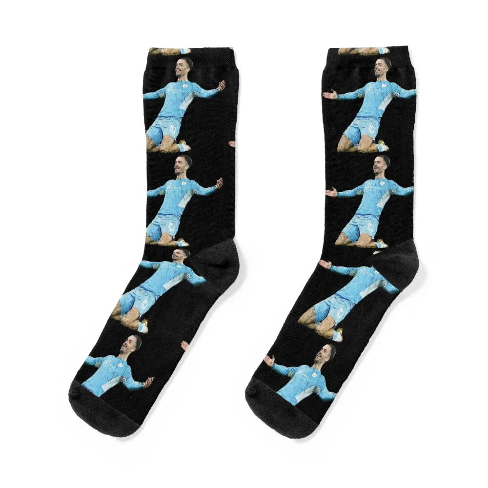 Jack Grealish Painted Vintage Socks kids essential anti-slip christmas gift Socks Women's Men's