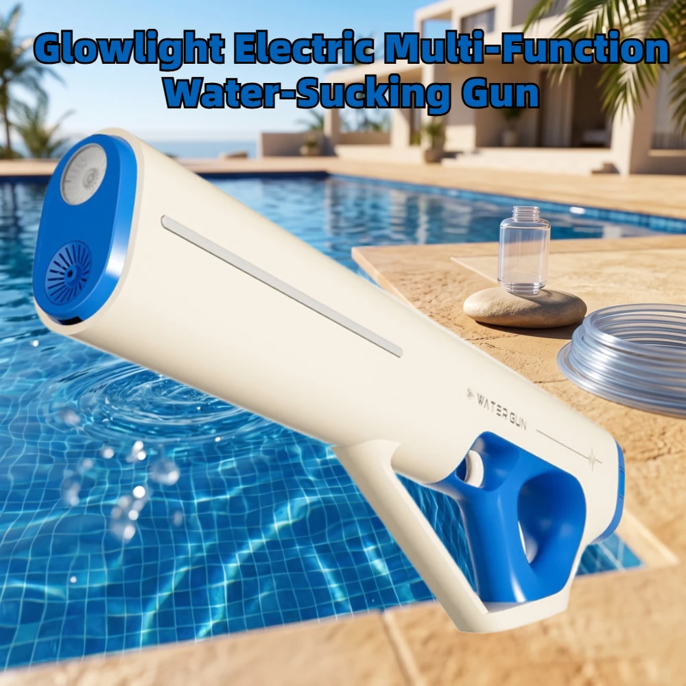 

New Product: Electrically Pulsating Multi-shot Water Gun with Automatic Water Intake Large Capacity Sealed Play Water Toy