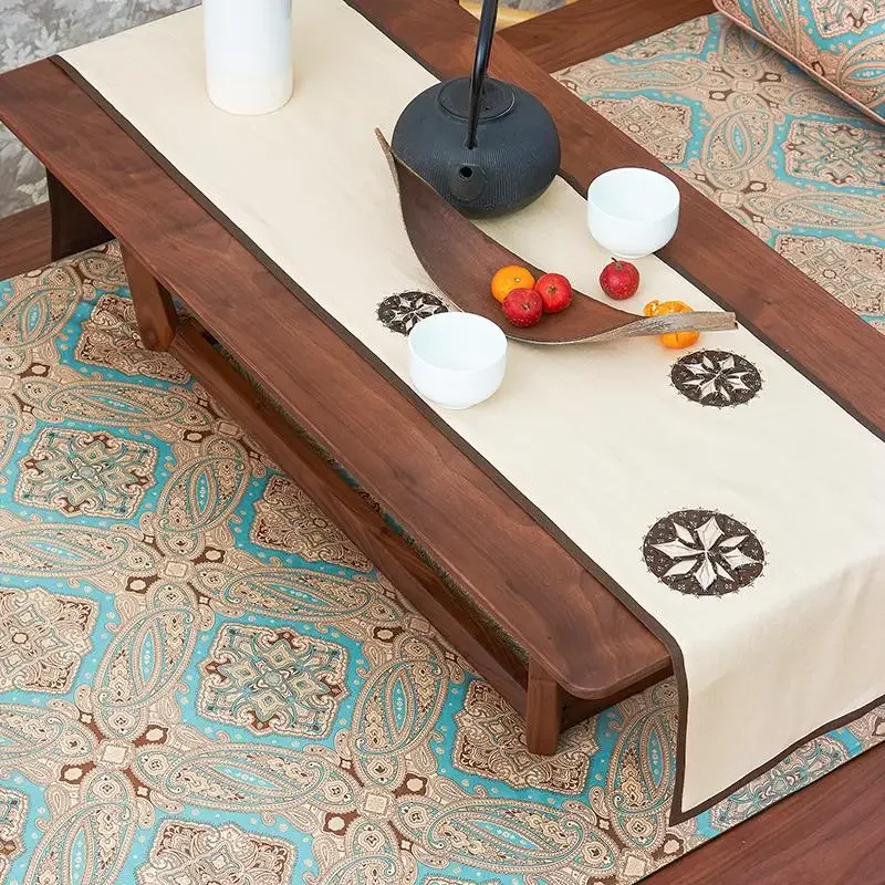 阿羅漢ベッドパームクッション 新しい中国風 厚手 滑り止め ソファクッション 無垢材 マホガニー ソファシート