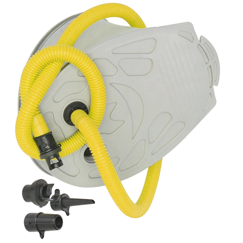 

1 Set 9 Inches Foot Operated Air Pump Aluminum Alloy Inflator Dual Purpose Portable Compact For Inflatable Bed Sofa Boat
