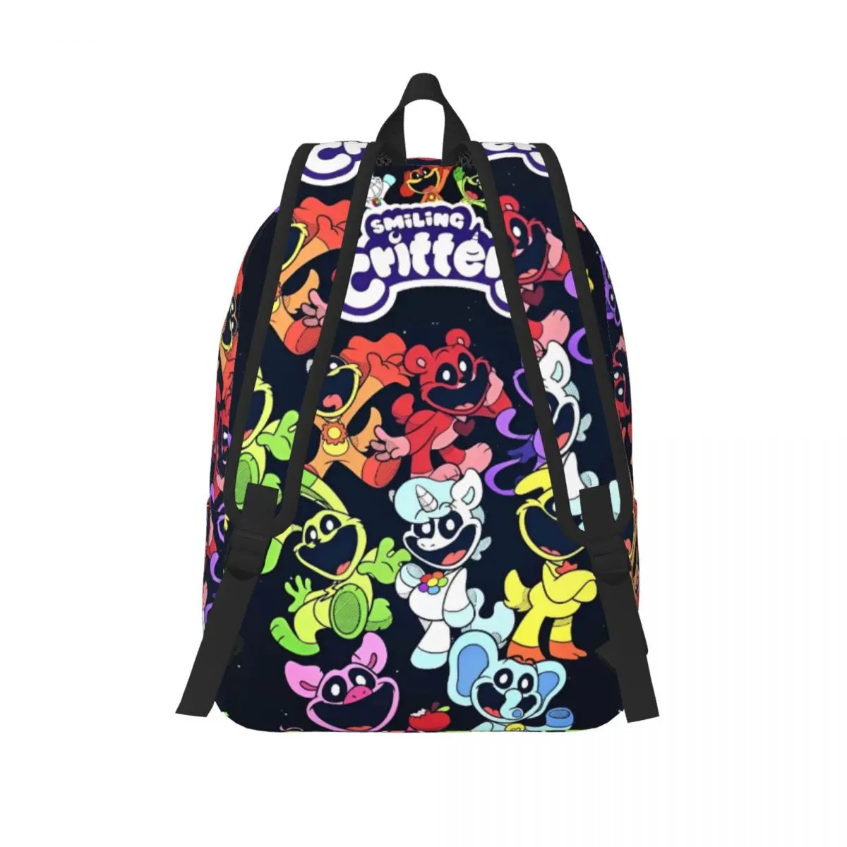 Mochila CatNap de Critters sonrientes, Bolsa Escolar divertidos para estudiantes de dibujos animados, mochila para adolescentes