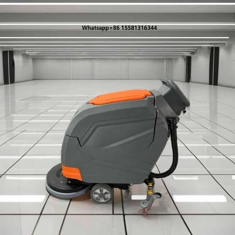 New Commercial Use Scrubber Electric Floor Sweeper Floor Tile Cleaning Machine With CE FCC Certificate Commercial