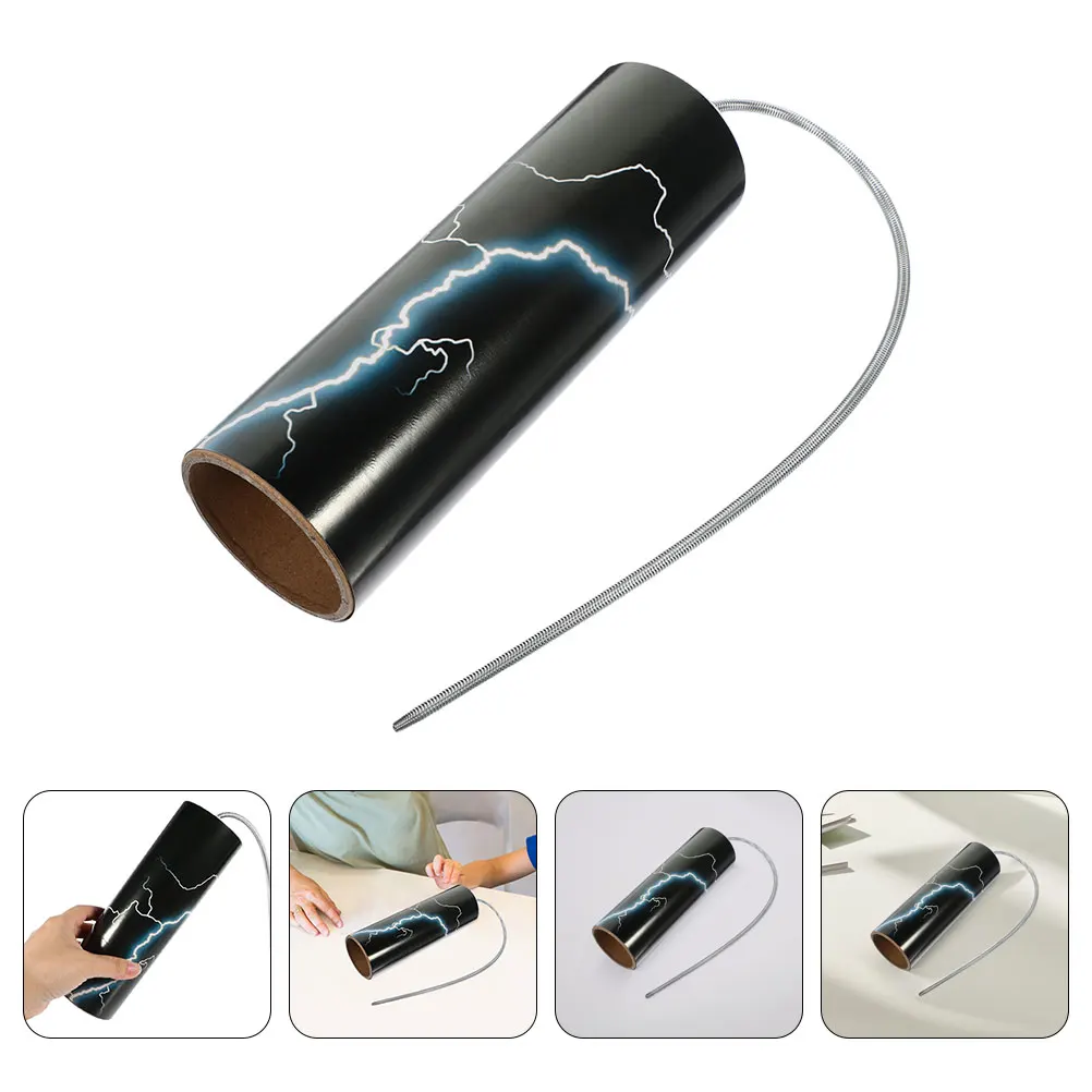 

2pcs Thunder Drum Tube Percussion Instrument Musical Toy Sound Effect Maker Kids Educational Party Noisemakers Performance Prop