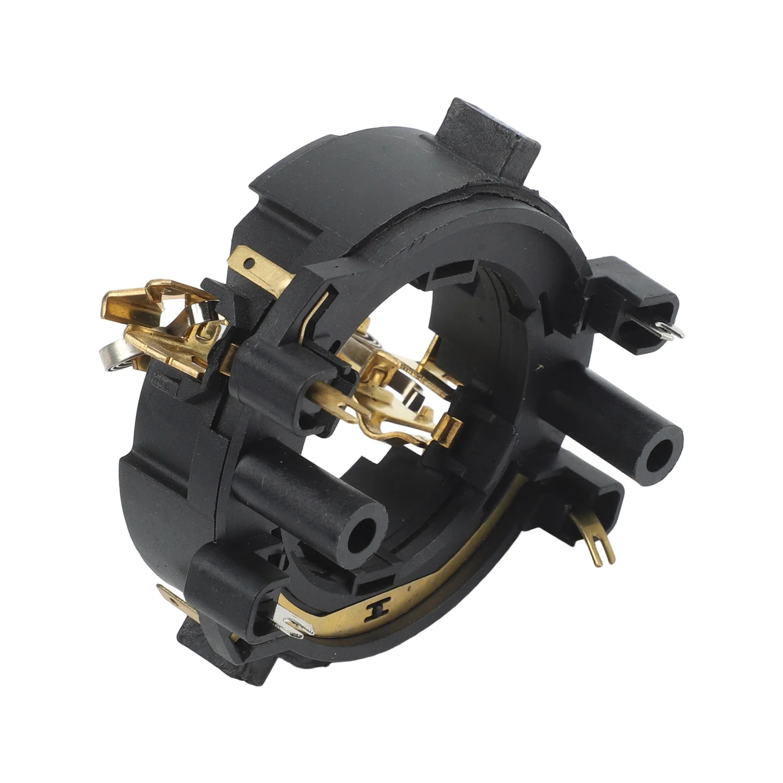 

Запасная часть для перфоратора: держатель угольных щеток (пластиковый корпус), черный, как на фото, 1 шт.