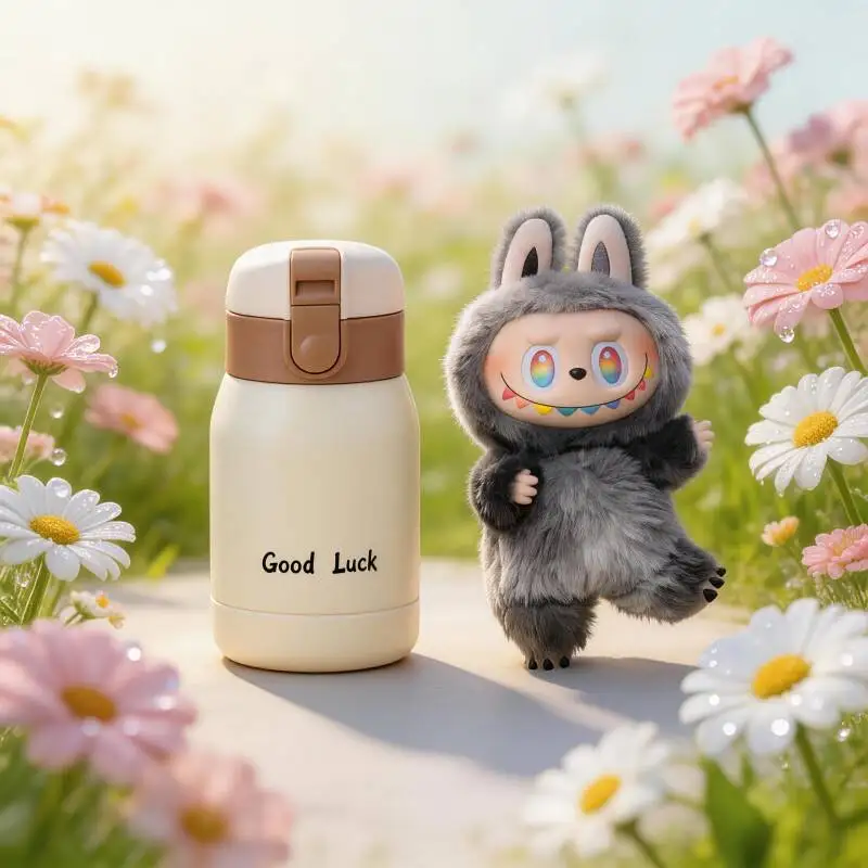 

POP MART THE MONSTERS Forward High Energy Series LABUBU Doll Regular Insulated Vacuum Cup Daily Thermos