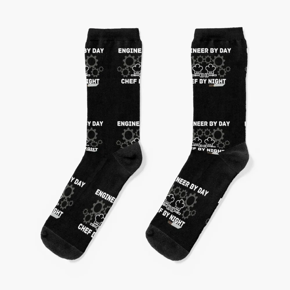 

Engineer By Day Chef By Night Socks Sports Socks Bamboo Socks Men