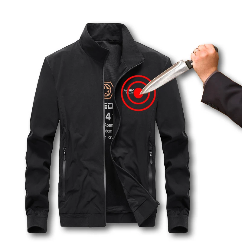 Military Tactical Stab-Resistant Cut-Proof Jacket Men Soft Self-Defense Anti-Coltello Safety Tatico Clothing Anti Stab-Jacket