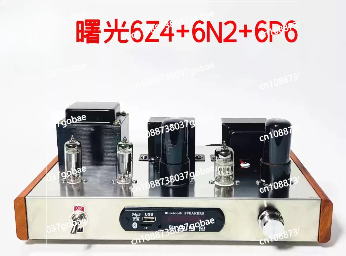 6p6p vacuum tube amplifier kit with simple circuit and mellow sound quality