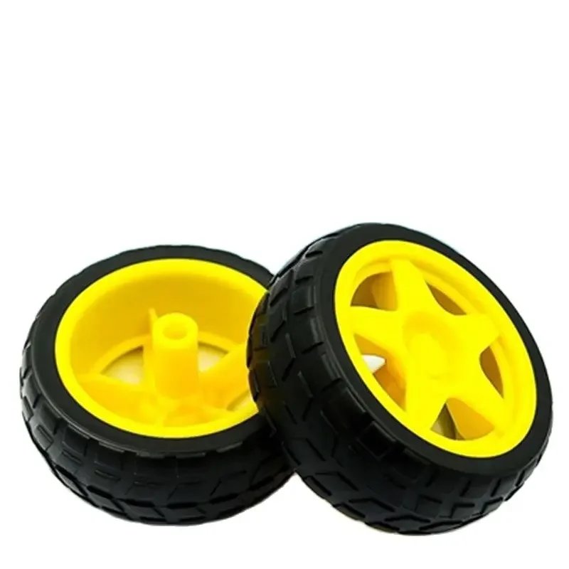 Rubber  Wheel/Robot/Track Tracking Car Accessories Smart car Tre Chassis Wheel 40g