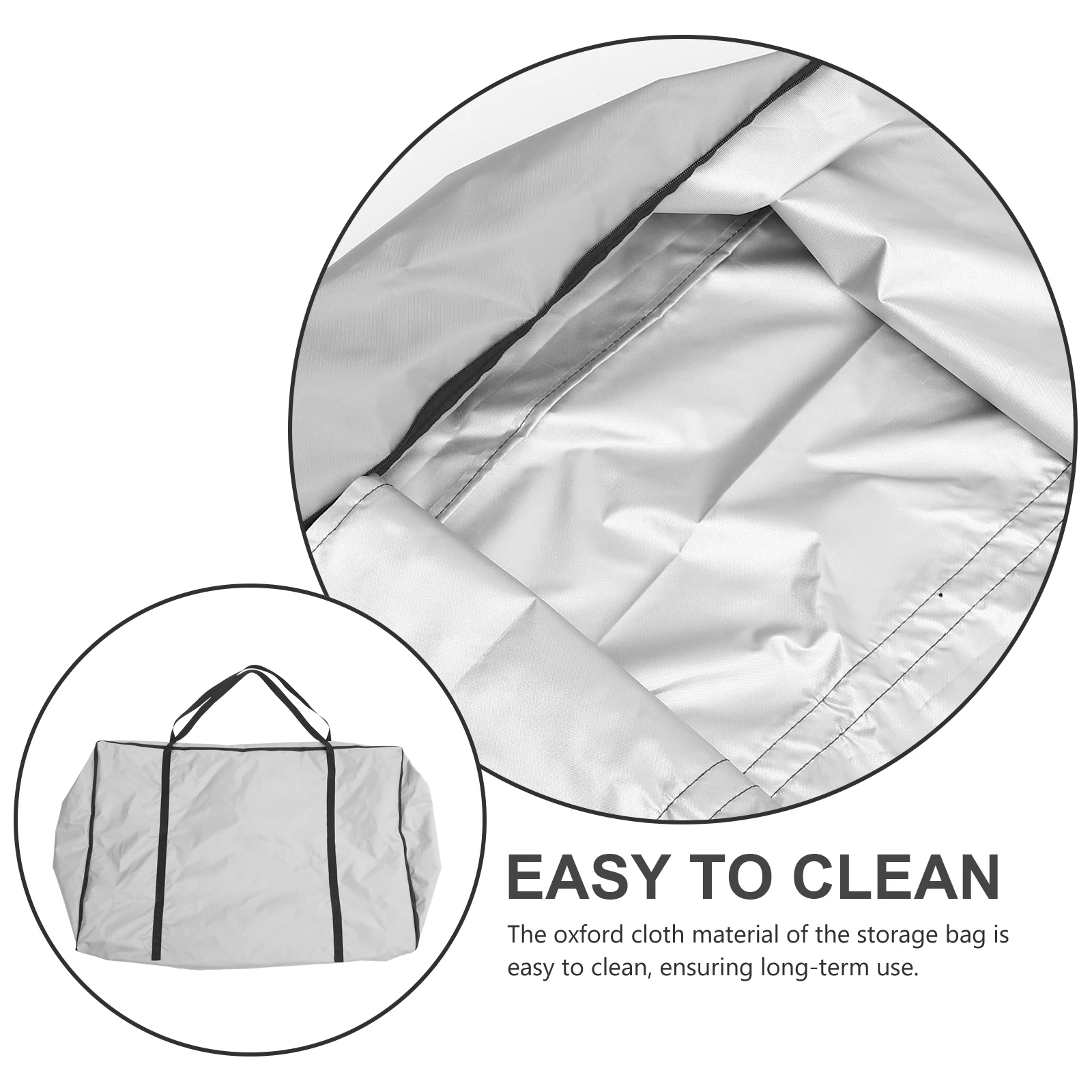 

Folding Storage Bag Foldable Lightweight Oxford Cloth Durable Easy Clean Portable Travel Outdoor Space-Saving Convenient