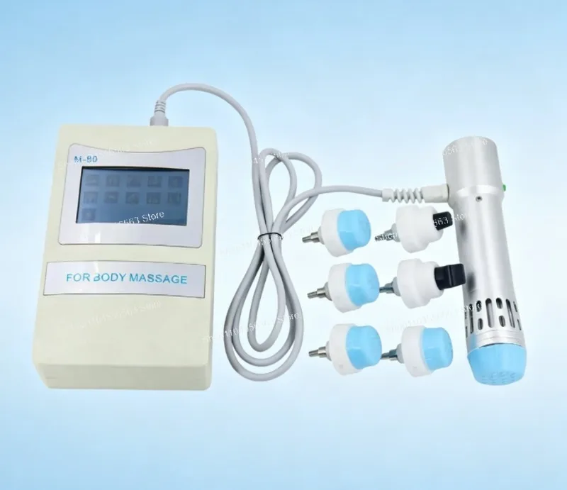 M80 Electromagnetic Shock Wave Physiotherapy Equipment – Focused Extracorporeal Shock Wave, Portable Beauty Device 100-240V