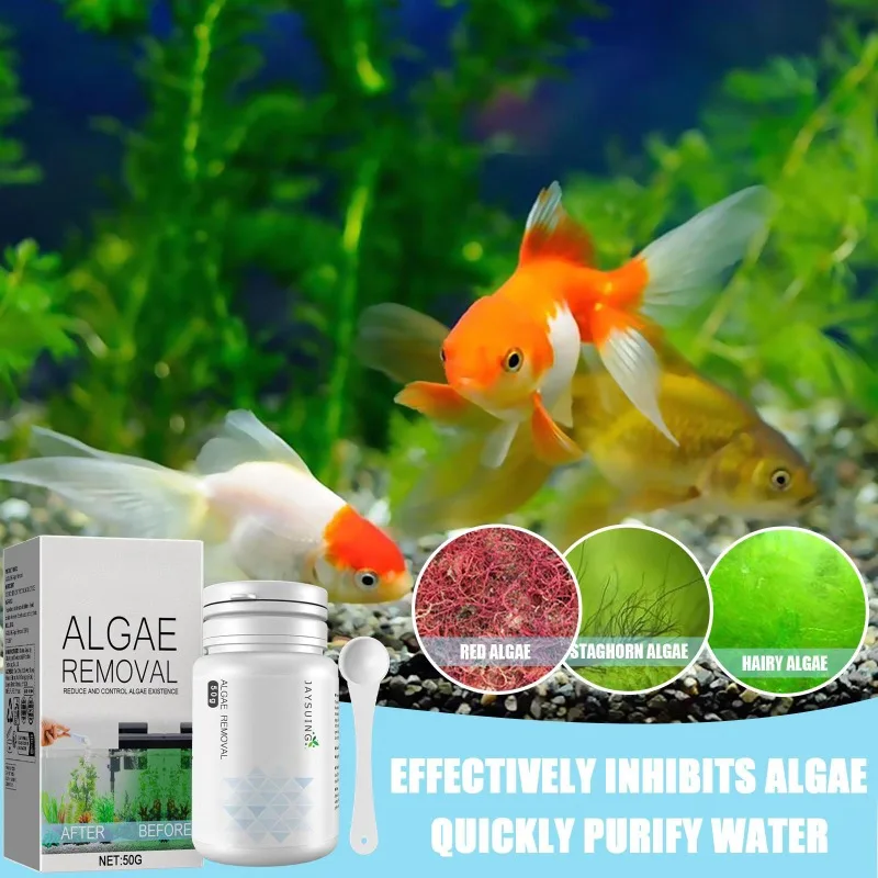 Algae Removal, Moss Removal, Moss Removal Agent, Algae Removal Solution, Fish Tank,  Agent, Aquarium