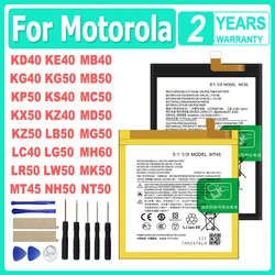Battery For Motorol Moto G8 KE40 One Hyper XT2010-1 E6 G Z4 LB50 E E7 G9 Fusion Edge 20 G10 G22 S Stylus Play Plus Power Lite 5G