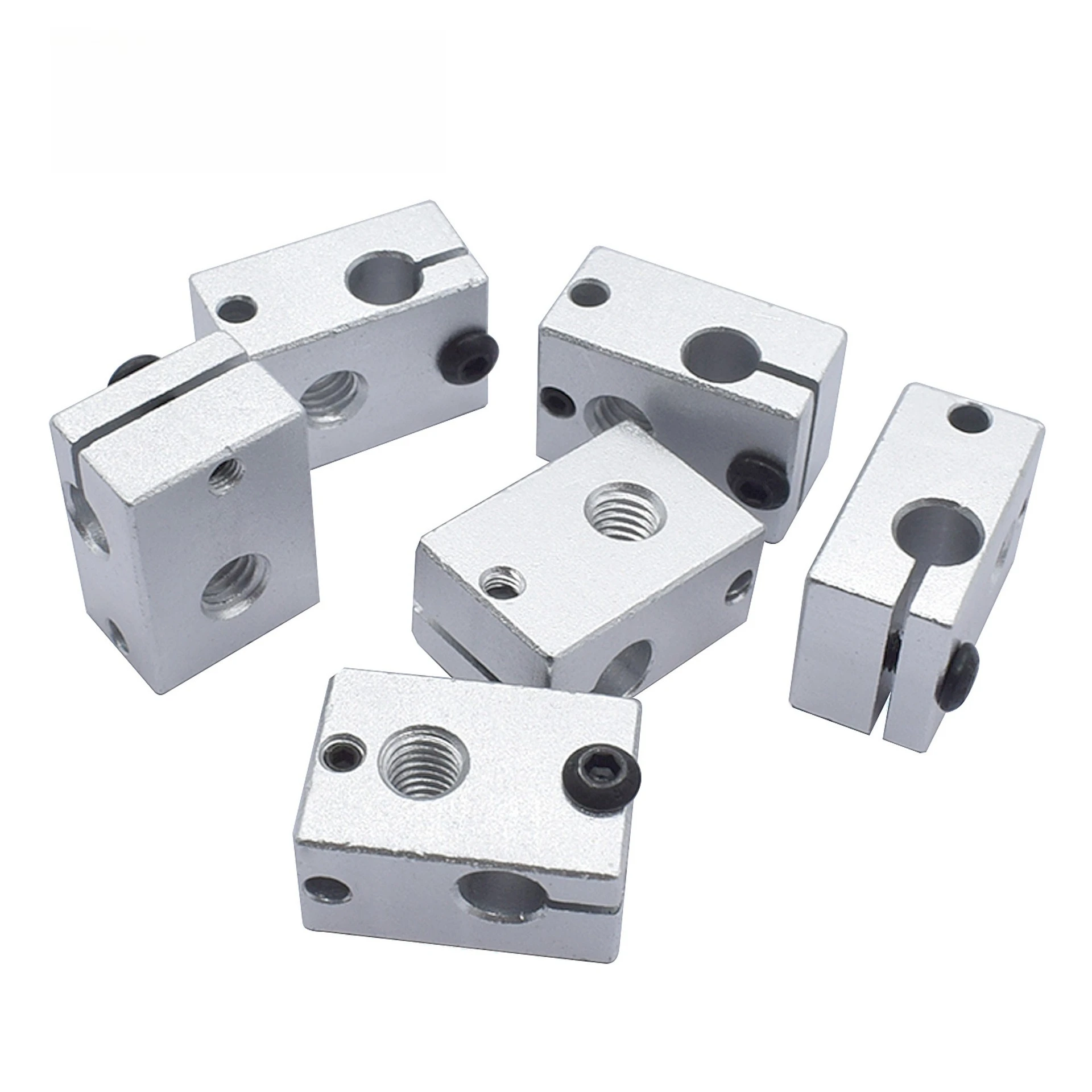 Accessoires d'imprimante 3D, nouveau bloc chauffant en laiton E3D-V6, bloc en aluminium extrudé à la chaleur compatible avec le capteur PT100