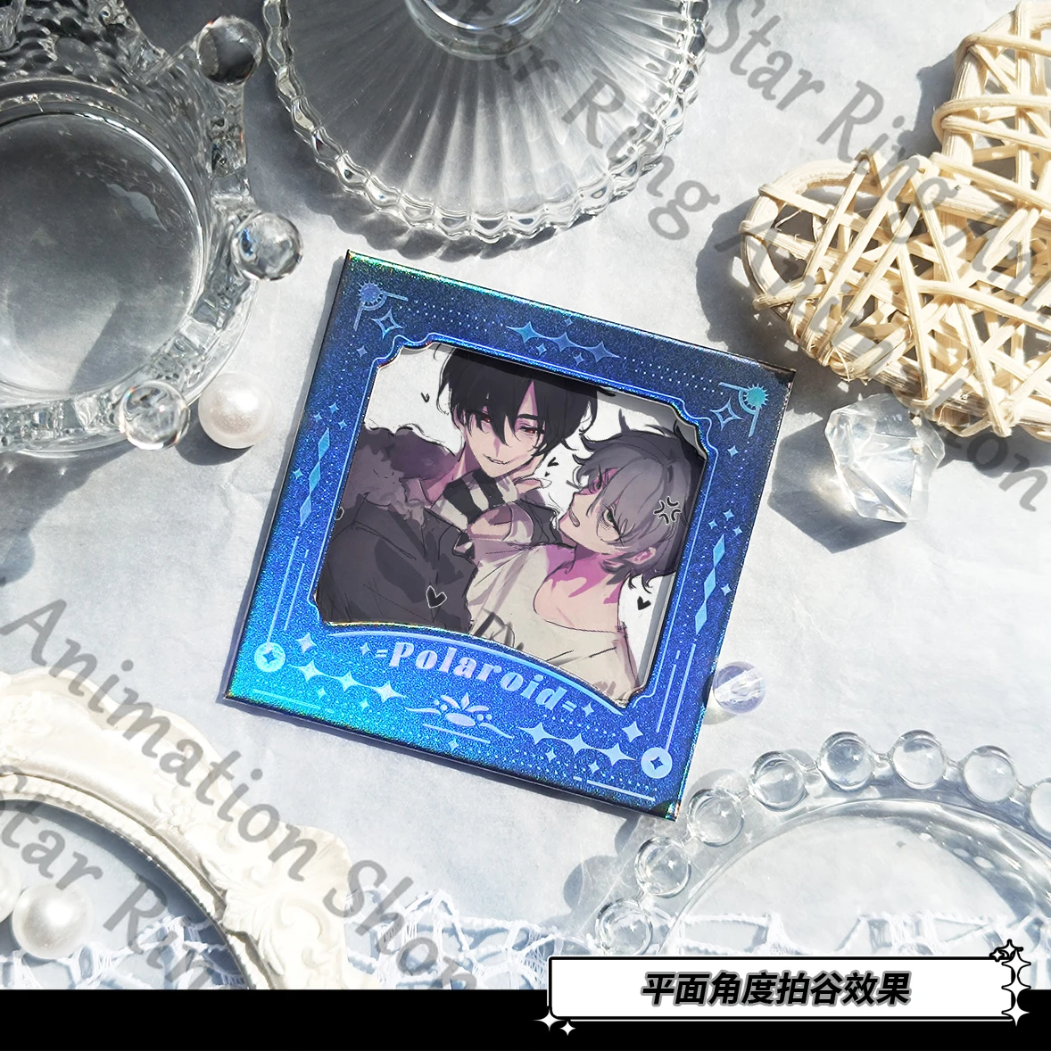 

Alien Stage till ivan Anime Badge Tinplate Emblem Pendant Photo Paper Card Laser Ticket Stub Coated Cospaly Cartoon
