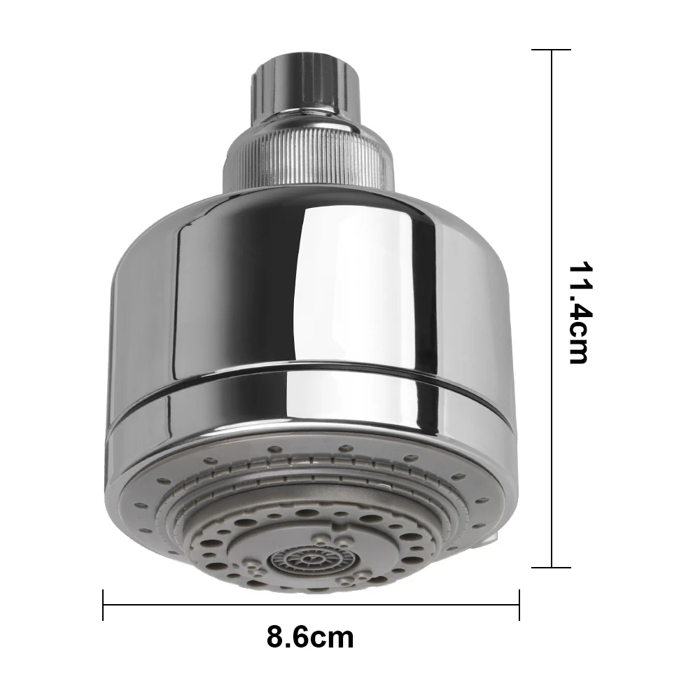 Bathroom Accessories Water-Saving Multifunction Pressurized Full Function Rotating Top Sprinkler Shower Head