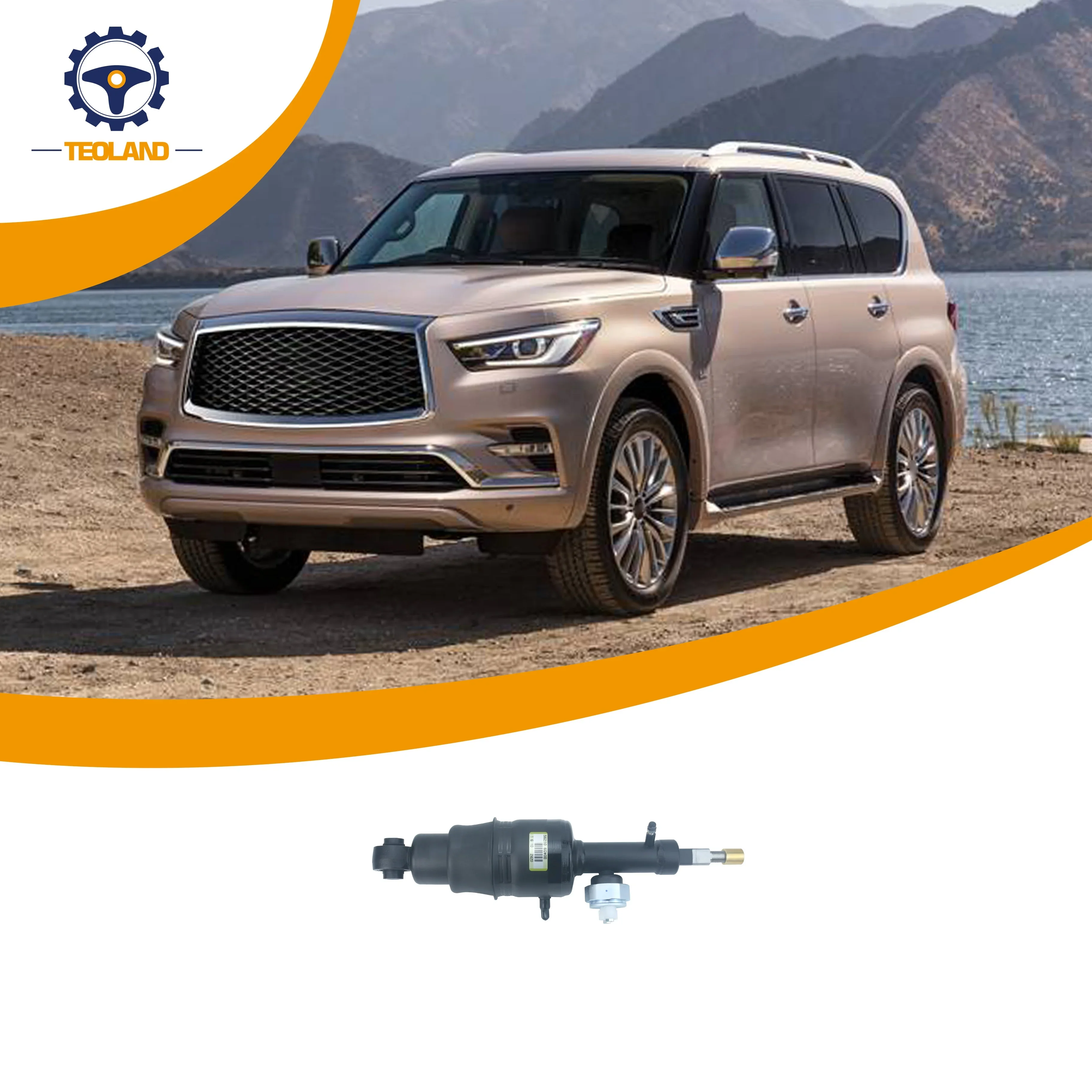 

E62106GW7B Factory Price Auto Suspension Systems Rear Shock Absorber for Infiniti QX80 2017-2019 Shock Absorber E6210-6GW7B
