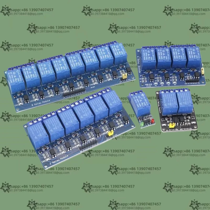 

1 шт. релейные модули 1/2/4/6/8 с оптронной изоляцией и триггером низкого уровня, подходящие для Ard-uino