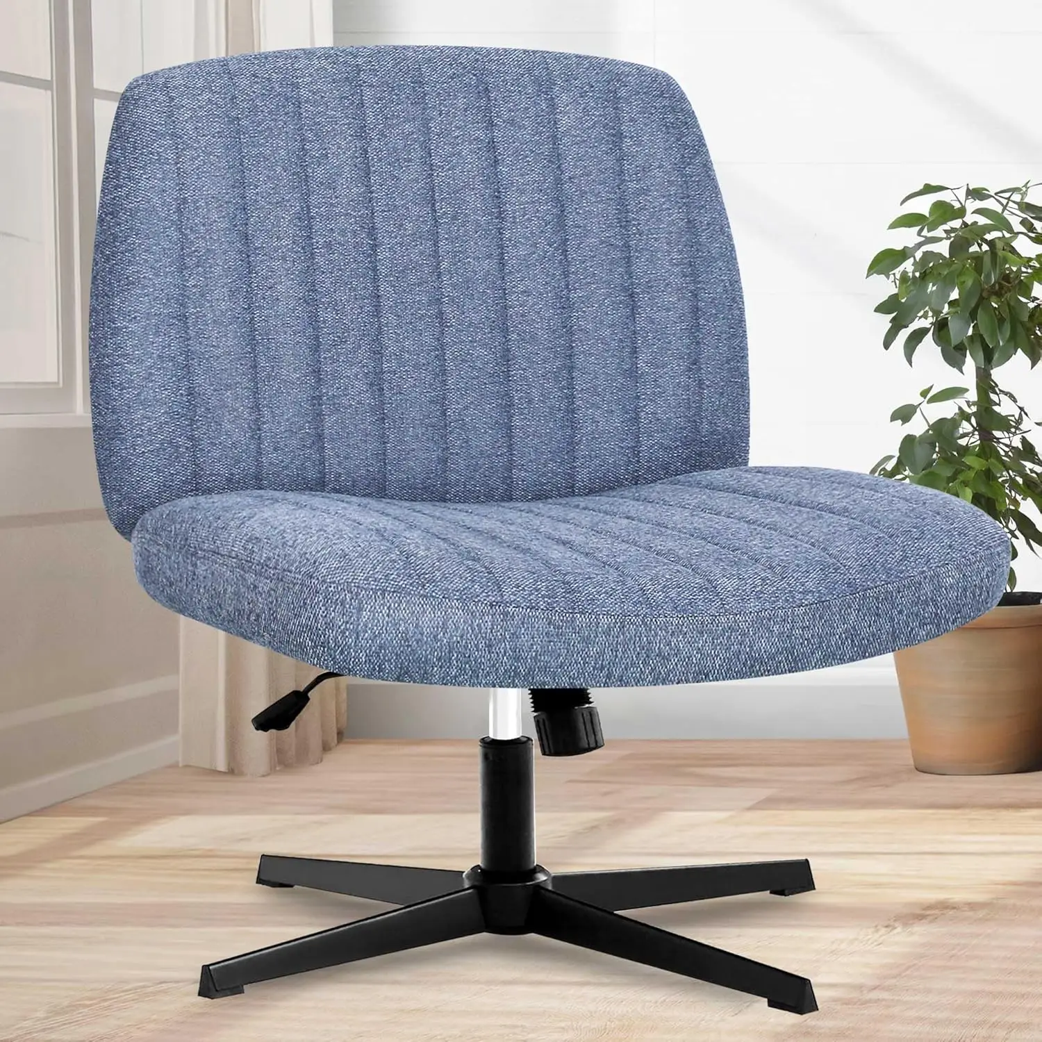 siege-large-reglable-pour-ordinateur-de-bureau-a-domicile-chaise-de-bureau-a-pieds-croises-sans-roues-tissu-rembourre-moderne-recommande-bleu