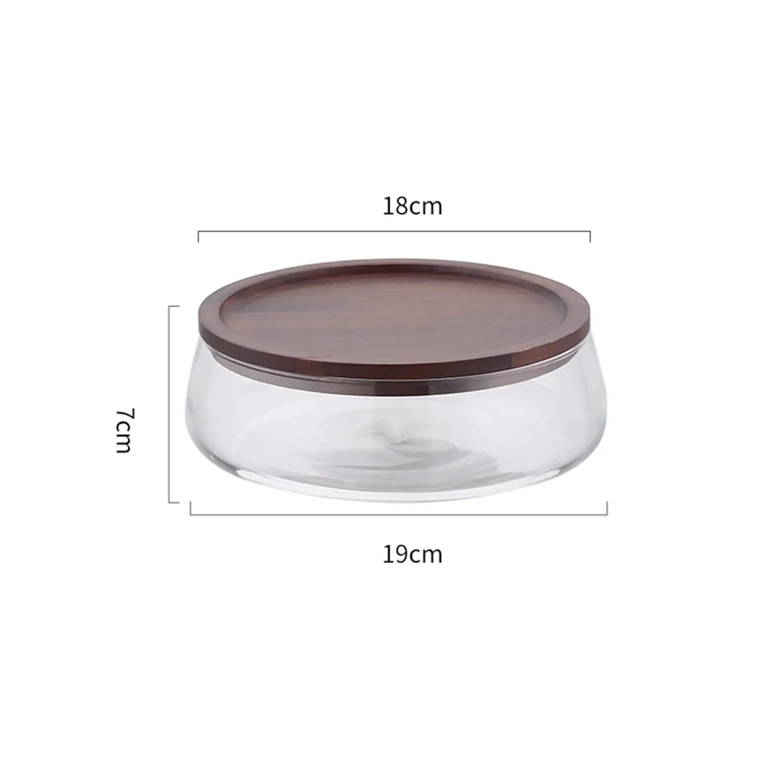 Snack Tray with Lid Dried Fruit Plate with Lid Kitchen Counter Bowl Round Sturdy Fruit Dessert Plate Candy and Nuts Container