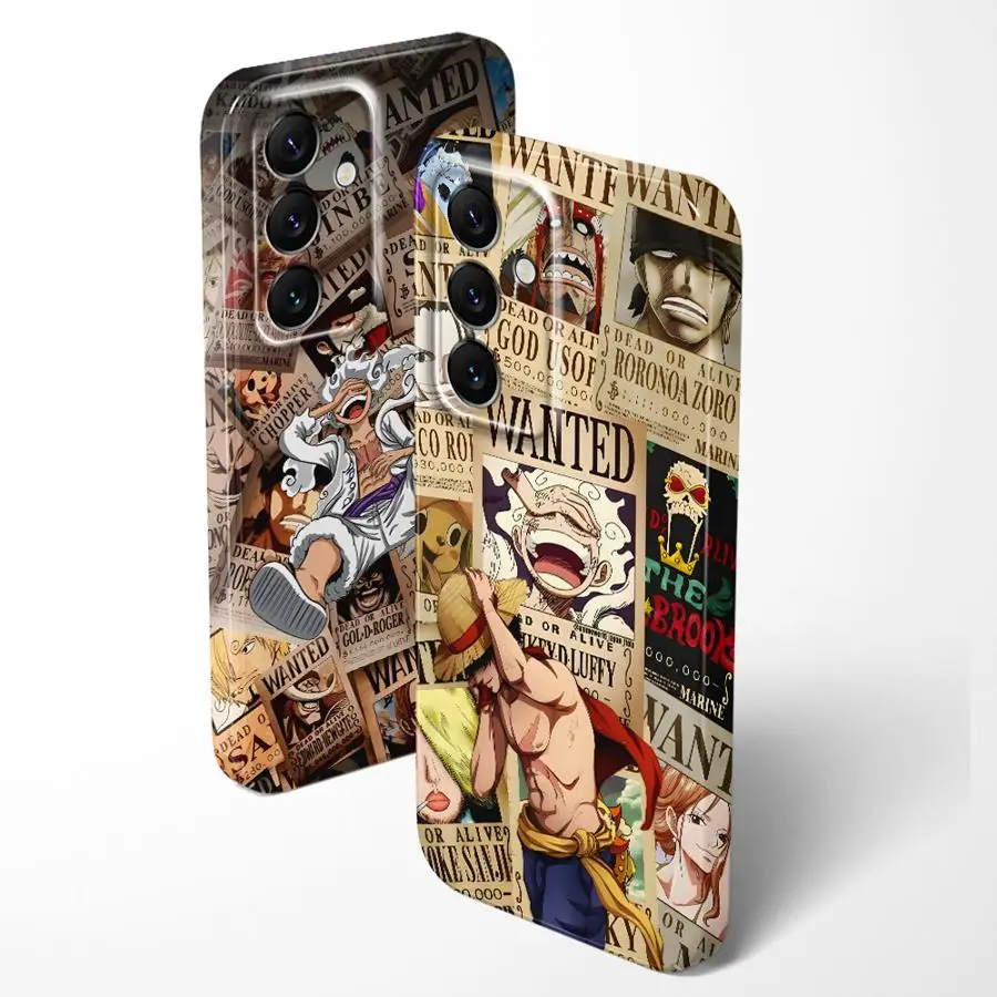 

Чехол One Piece Poster Cool Luffy для Samsung Galaxy A50 A30 A04 A54 A25 A05 A53 A06 A52s A51 A55, жесткий чехол для телефона