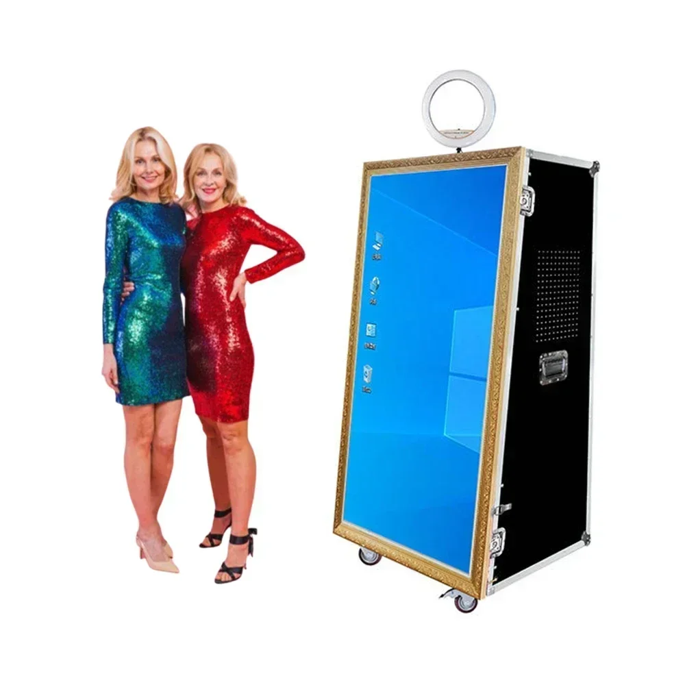Wedding mirror display and sales wholesale selfie booth machines Hot sales